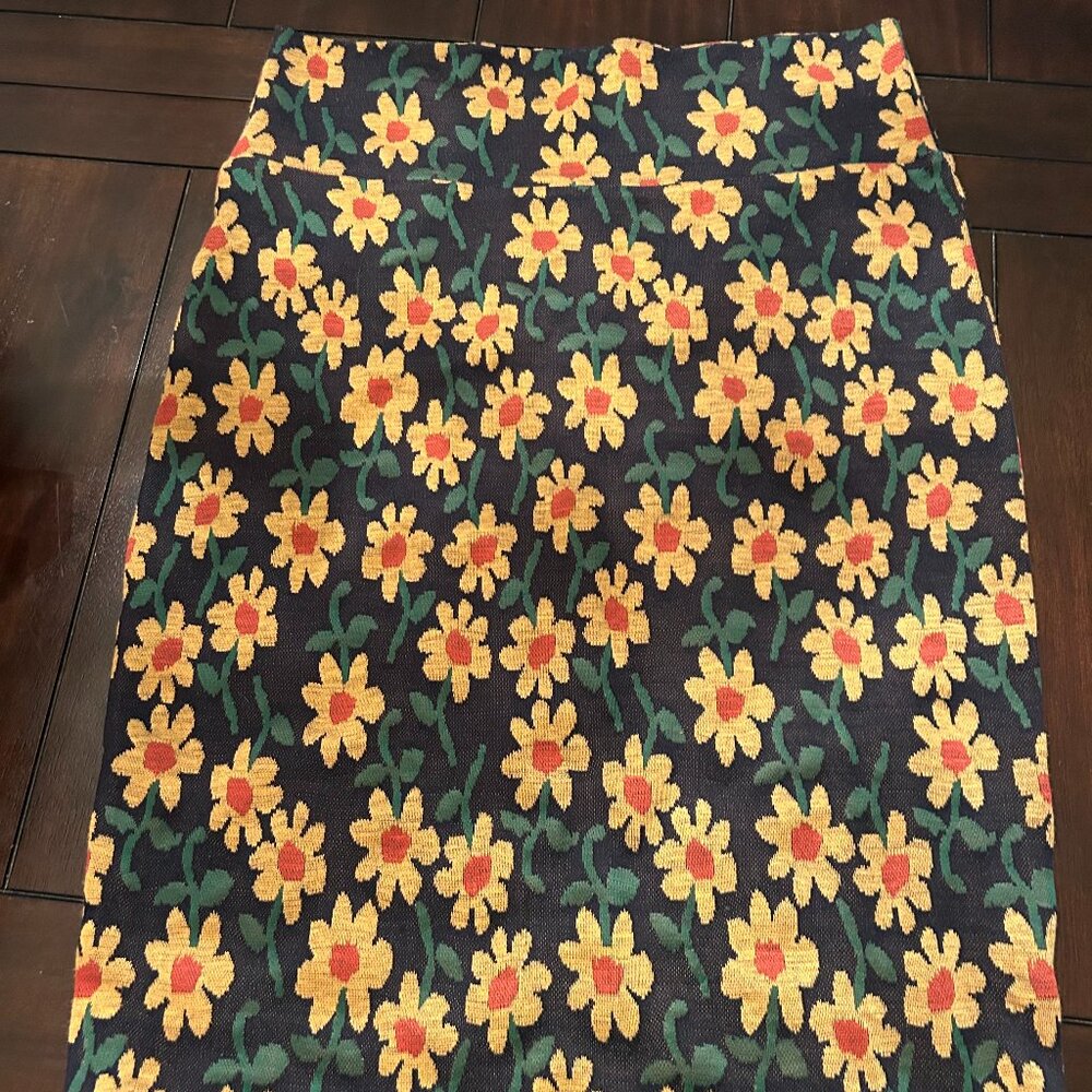 Floral Lularoe Cassie Skirt Size M